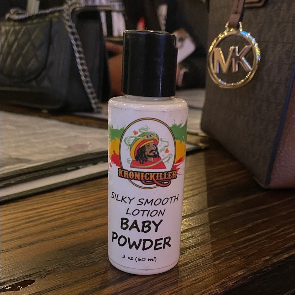 Silky Smooth Baby Powder Lotion - White